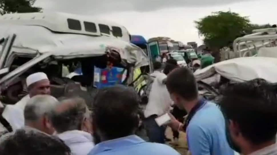 13 dead, several injured after bus, jeep collide in Rajasthan&#039;s Jodhpur