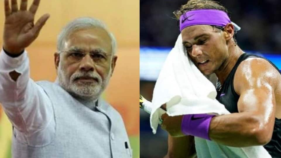 PM Narendra Modi lauds Daniil Medvedev, Rafael Nadal&#039;s sporting spirit