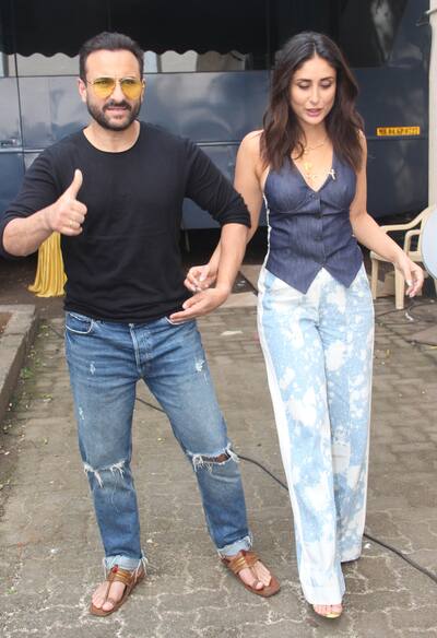 Saif Ali Khan and Kareena Kapoor Khan clicked together