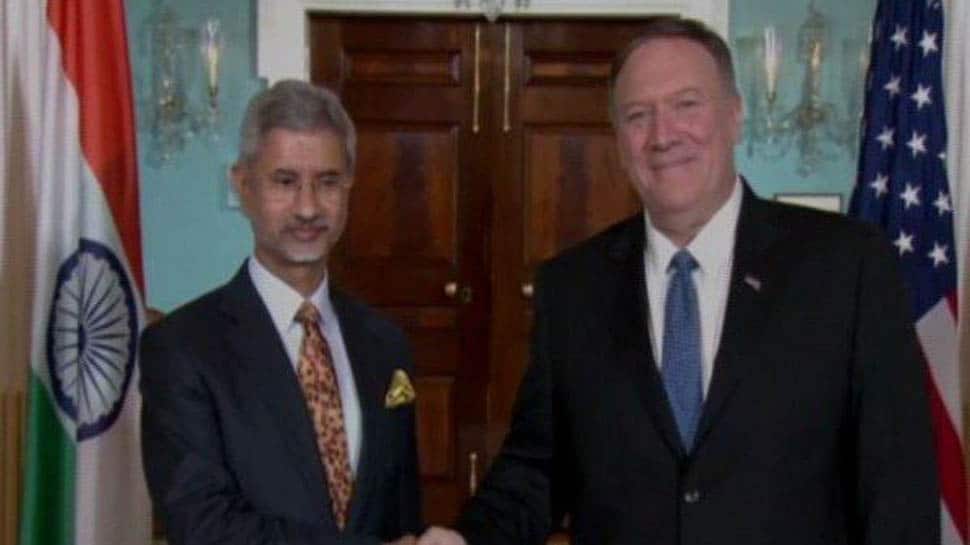 Jaishankar meets Pompeo in Washington, holds talks over terror, Afghanistan