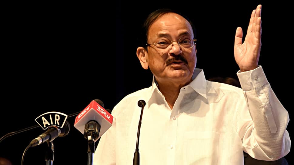 Vice President Venkaiah Naidu greets people on eve of Gandhi Jayanti