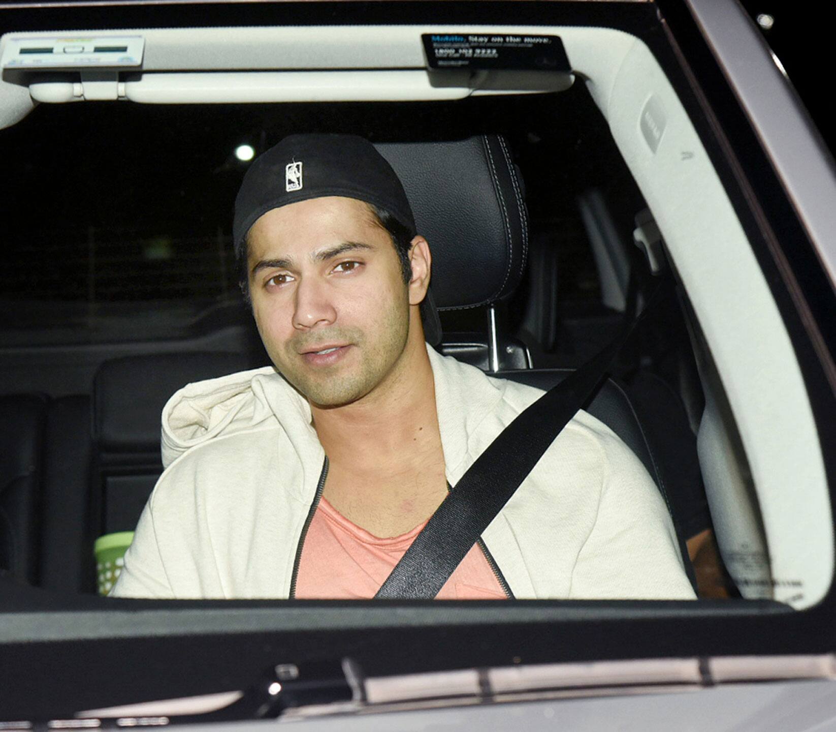 Varun Dhawan attends screening of 'War'