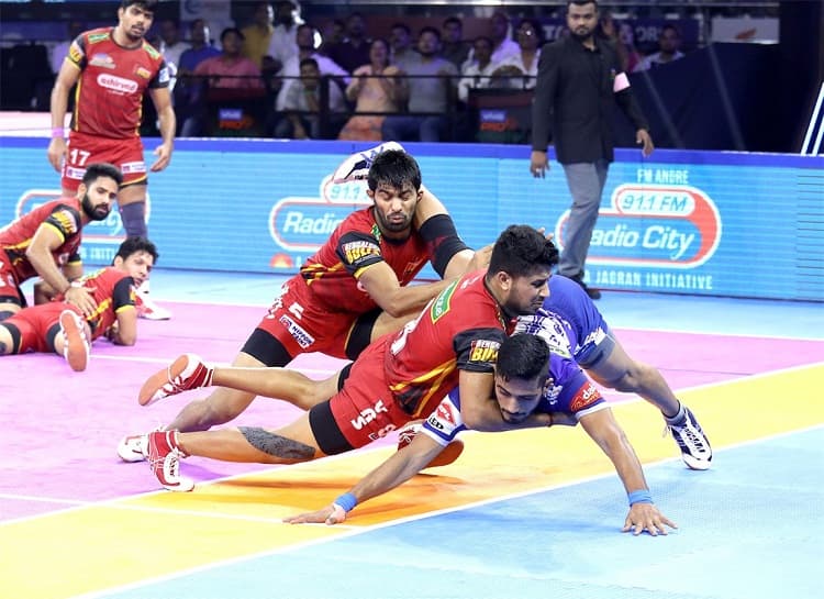 PKL 7: Pawan Sehrawat stars as Bengaluru Bulls beat Haryana Steelers 56-39 