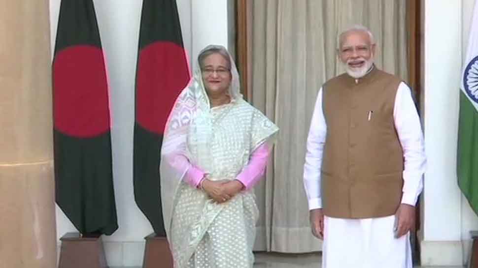 Bangladesh leader Sheikh Hasina meets PM Narendra Modi, key pacts to be signed