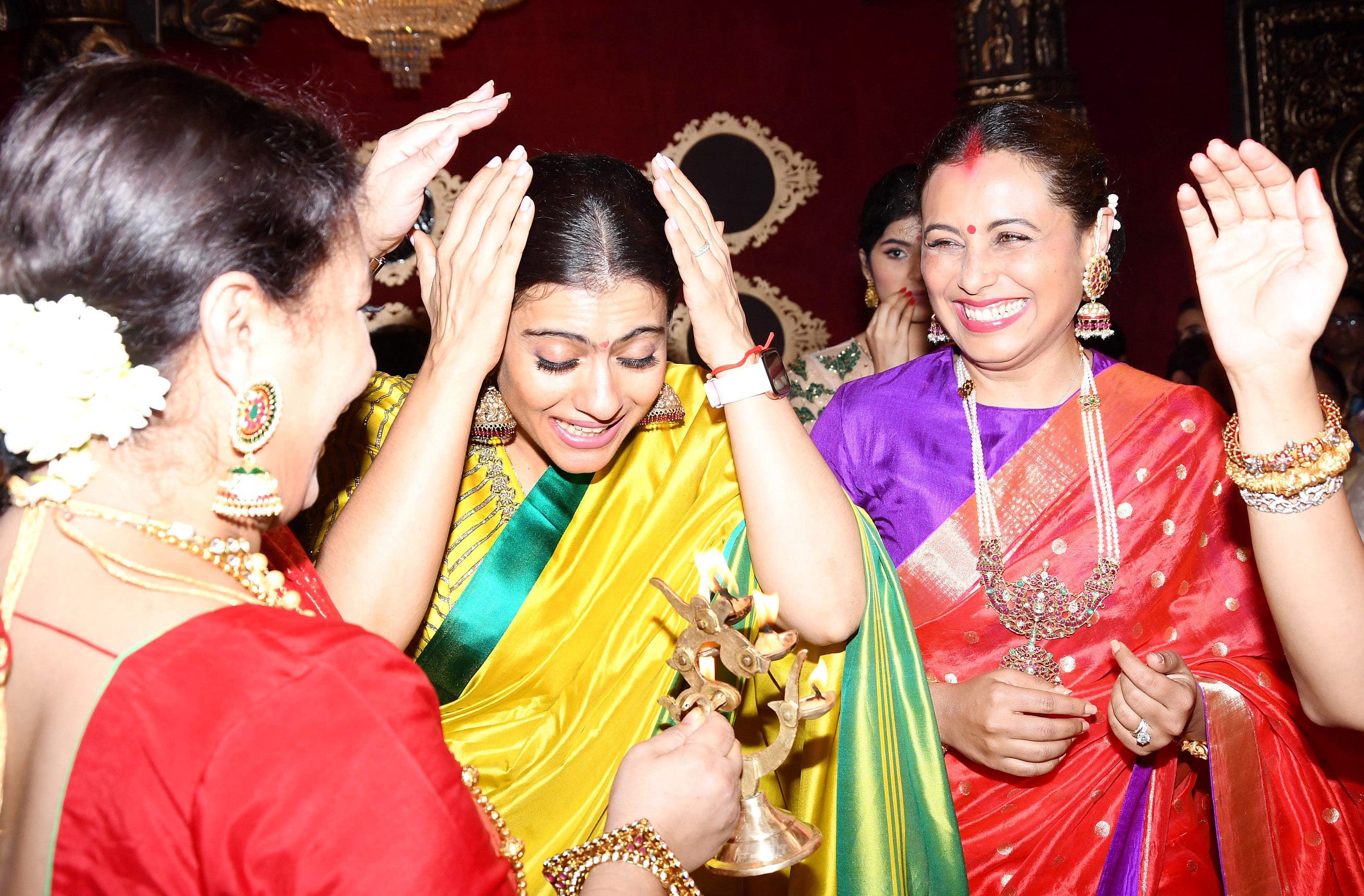 Kajol, Rani and Sharbani at their candid best