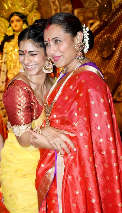 Tanishaa and Rani exchange warm greetings