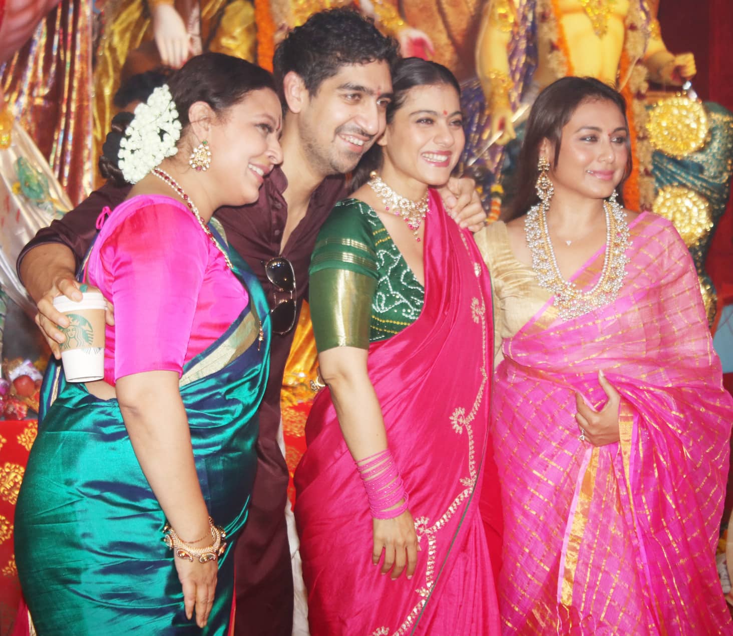 Ayan with his actress sisters