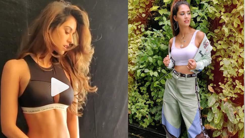 Disha Patani flaunts her washboard abs in a smouldering BTS video—Watch