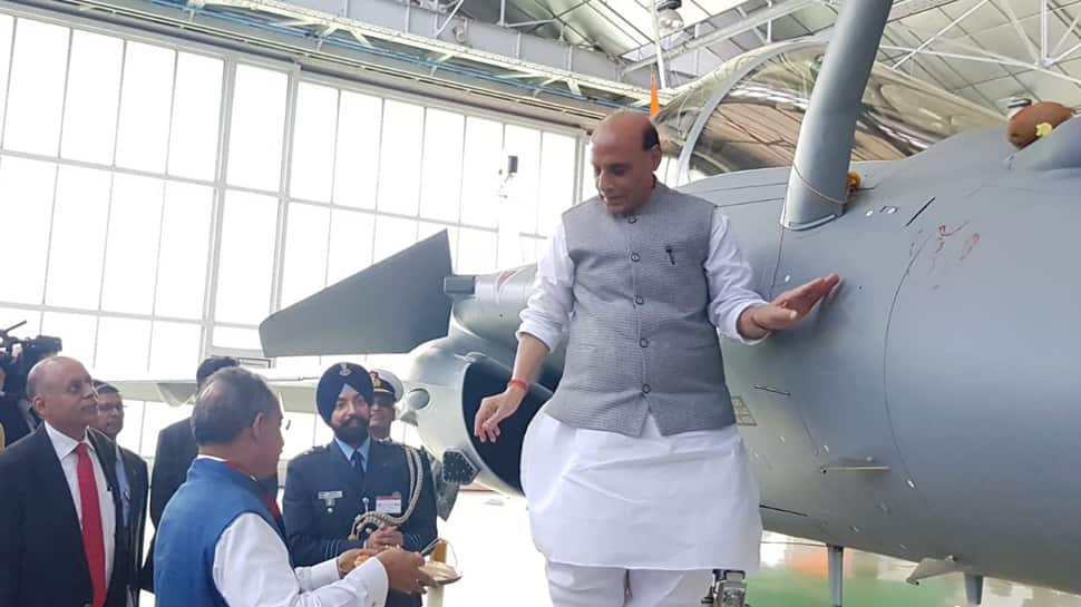 Home Minister Amit Shah slams Congress for criticising Rafale &#039;Shastra Puja&#039; by Defence Minister Rajnath Singh