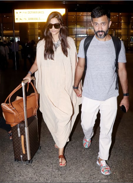 Sonam Kapoor with hubby