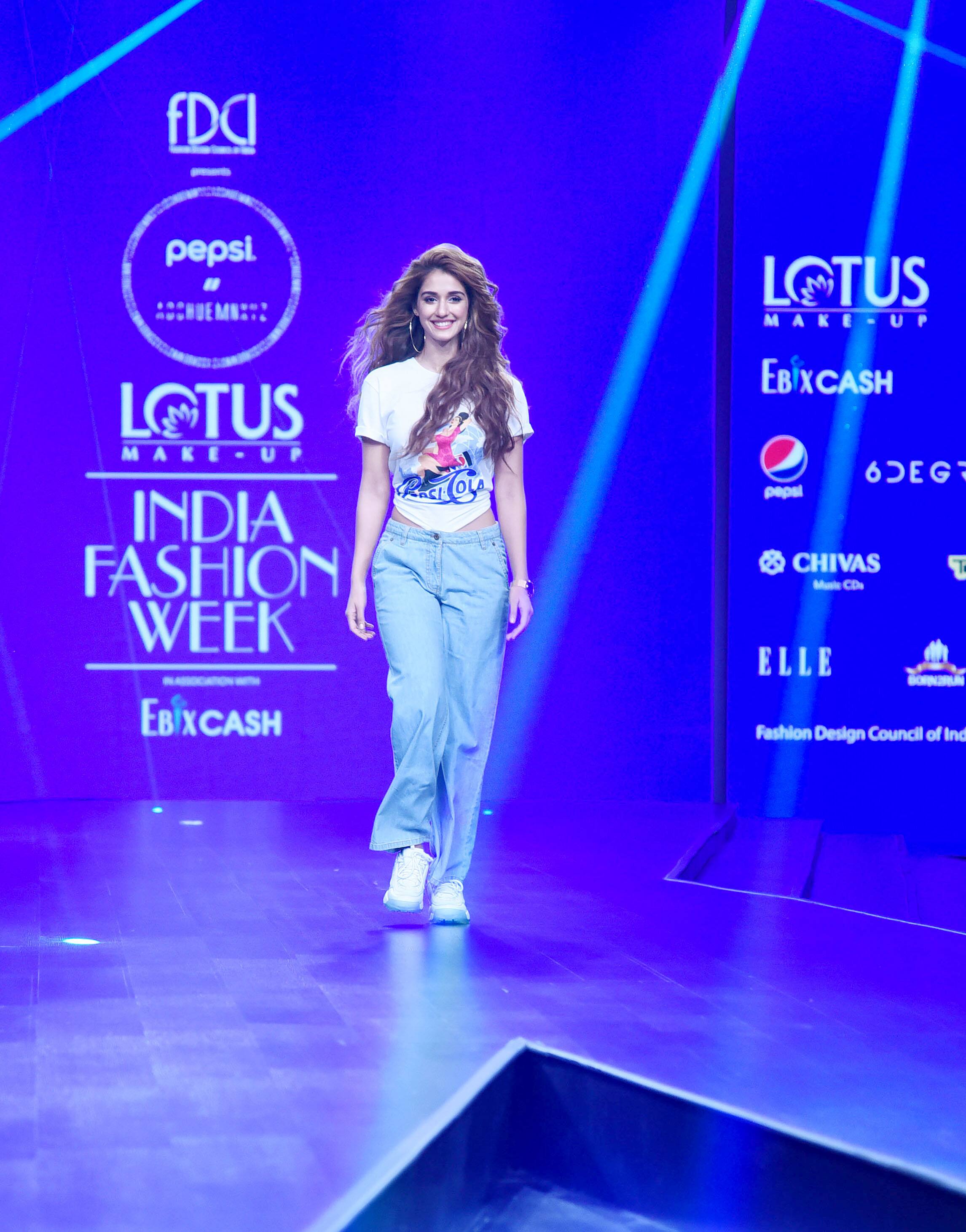 Disha Patani turns heads as she walks the ramp