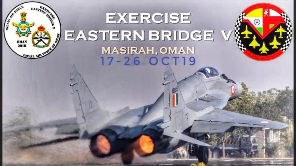IAF MiG-29UPGs face Oman Air Force F-16, Eurofighter Typhoons during Exercise Eastern Bridge-V