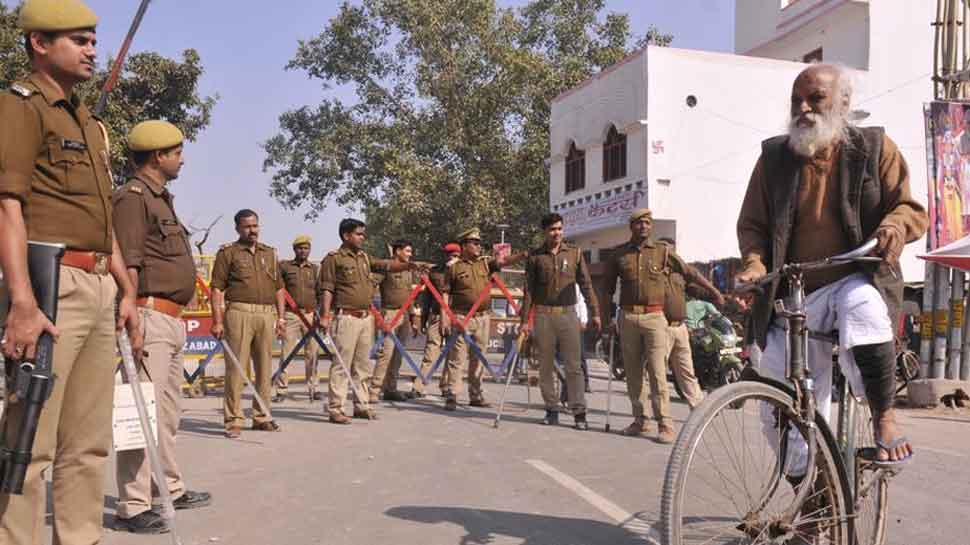 Ahead of SC verdict, security tightened in Ayodhya, cops keep close vigil at check posts