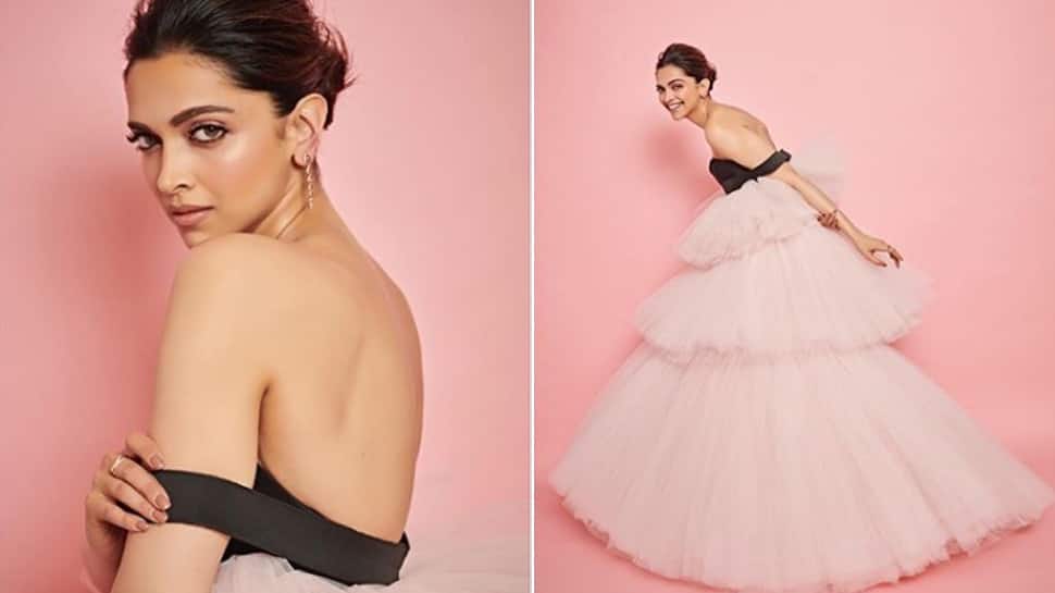 Deepika Padukone is elegance personified in a pink tulle dress—Pics