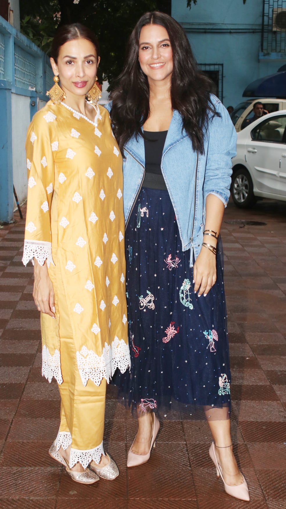 Photo Gallery: Malaika Arora-Neha Dhupia spotted on the sets of her ...
