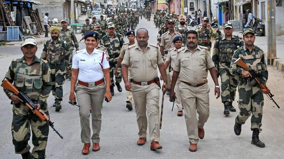 Security beefed up as Maharashtra, Haryana go to polls on Monday