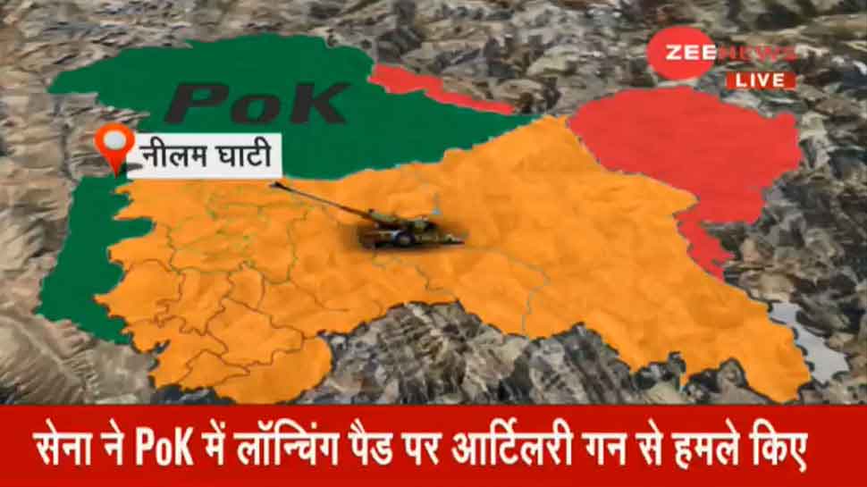 Indian Army attacks terrorist camps in PoK; 4 launch pads destroyed, many terrorists killed