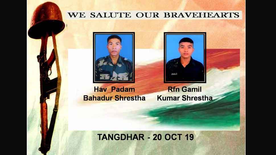 Indian Army salutes two bravehearts martyred in Pakistan shelling in J&amp;K&#039;s Tangdhar