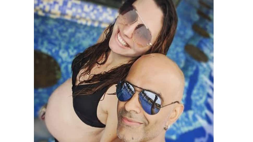 Raghu Ram, wife Natalie De Luccio share pool pic from their babymoon- See inside 