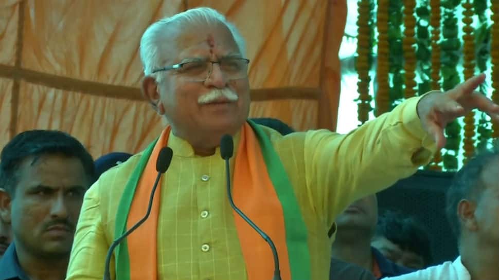 Zee News Maha Exit poll predicts big win for Manohar Lal Khattar-led BJP government in Haryana