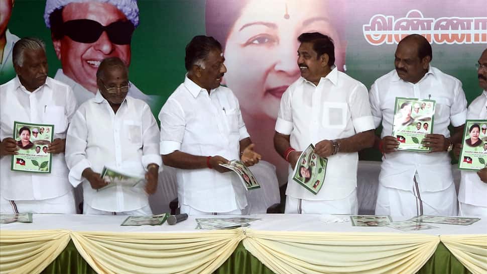 AIADMK leads in Tamil Nadu Assembly by-polls, supporters celebrate