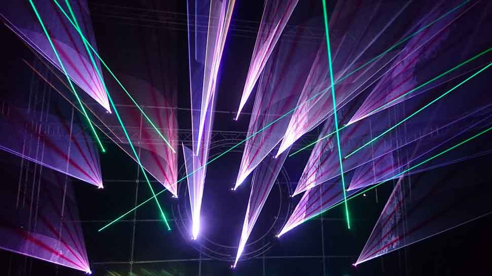 laser show timings