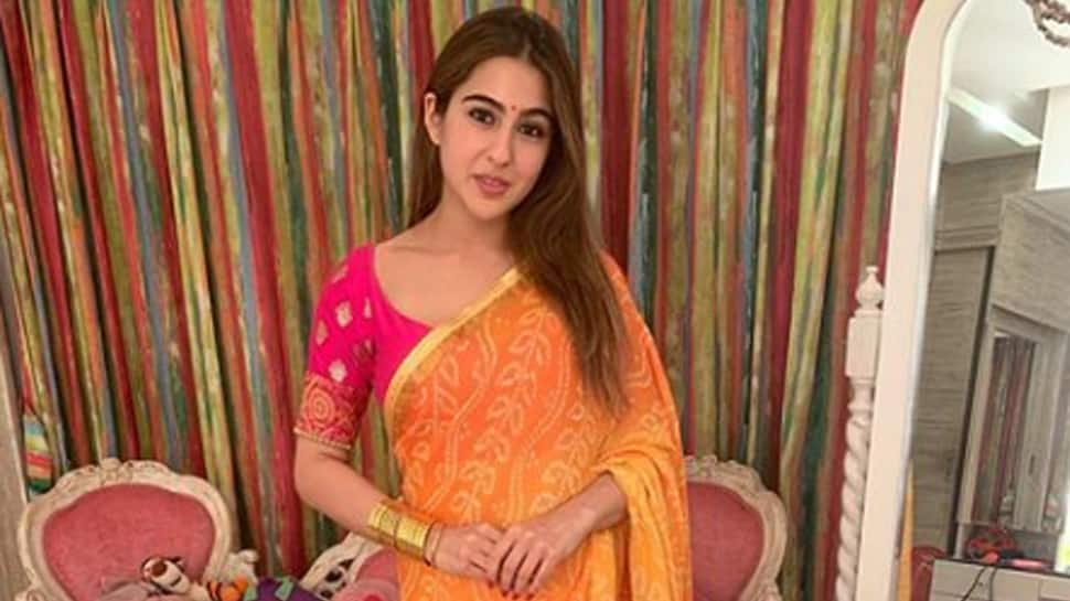 Sara Ali Khan is elegance personified in a saree—Pics