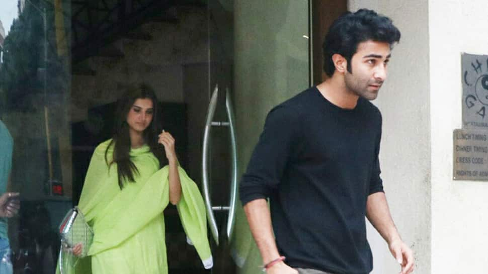 Tara Sutaria spotted with rumoured beau Aadar Jain in Mumbai—Pics