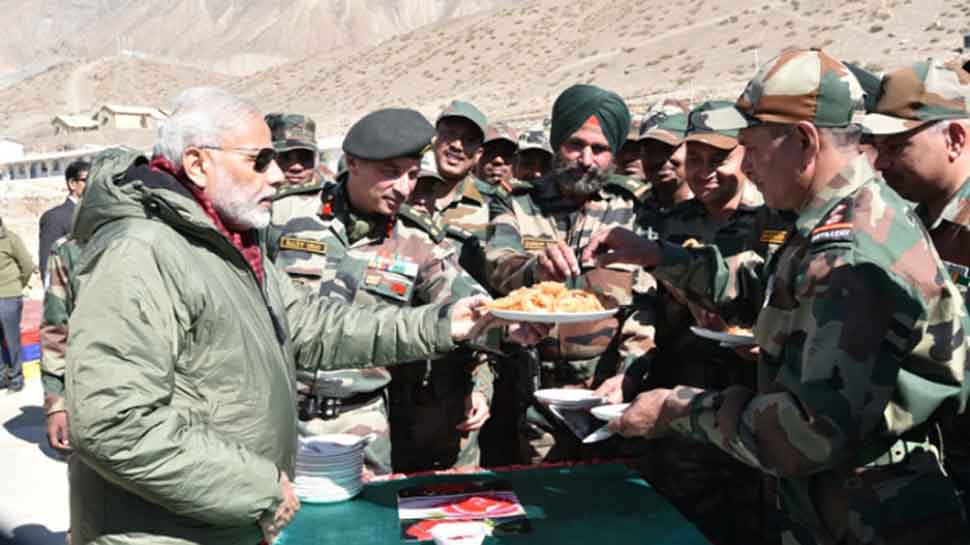 PM Modi in J&amp;K&#039;s Rajouri to celebrate Diwali with jawans, first visit to valley after revocation of Article 370