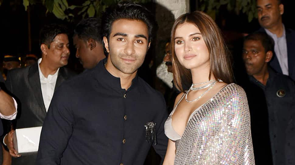 Rumoured lovebirds Tara Sutaria-Aadar Jain attend Amitabh Bachchan&#039;s Diwali bash