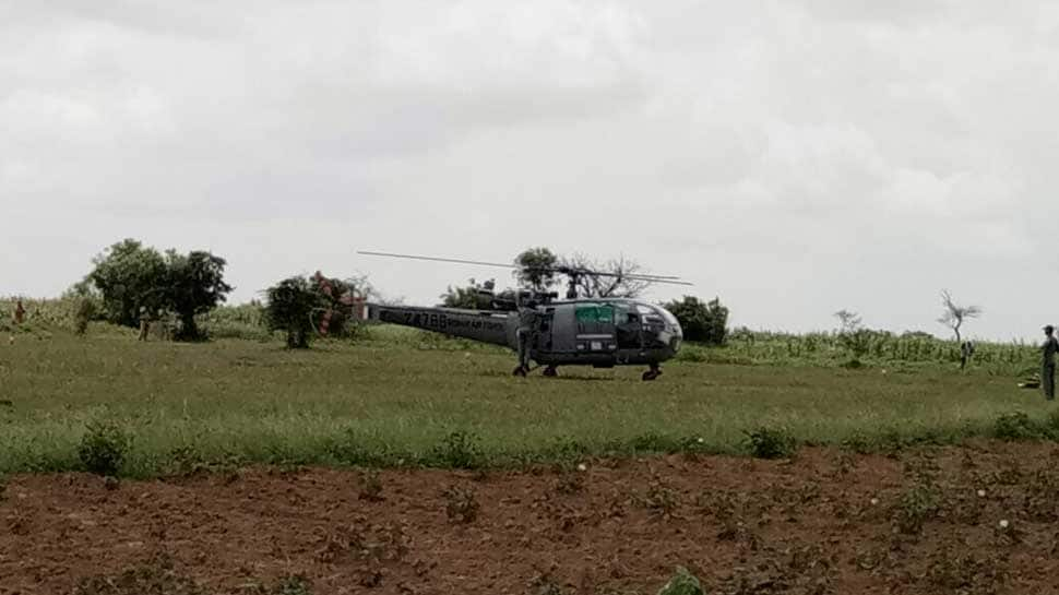 IAF&#039;s Chetak helicopter makes precautionary landing near Guwahati due to bad weather