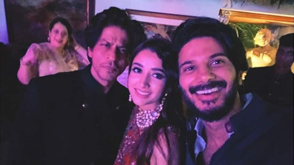 Dulquer Salmaan &#039;starstruck&#039; after meeting Shah Rukh Khan