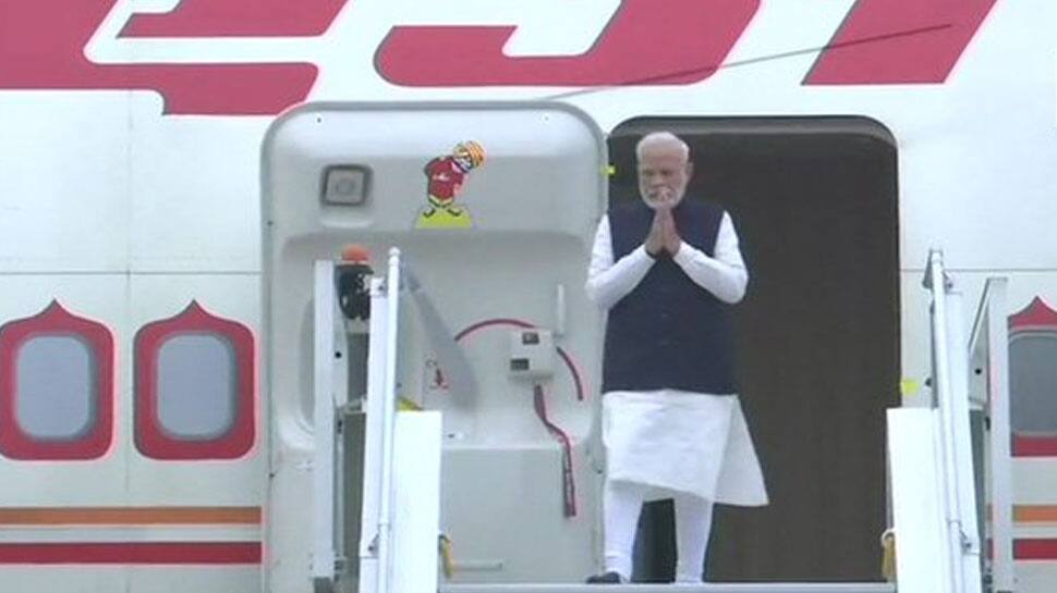 PM Narendra Modi arrives in Delhi after concluding Saudi Arabia visit
