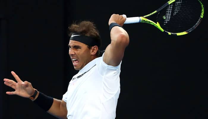 Rafael Nadal holds off France&#039;s Adrian Mannarino to reach Paris Masters second round