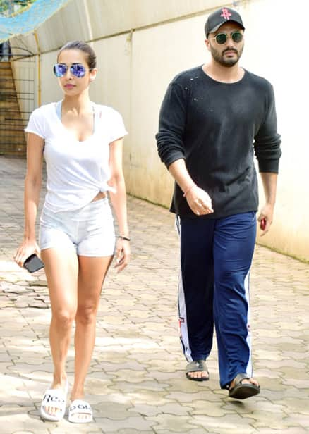 Malaika clicked with Arjun Kapoor