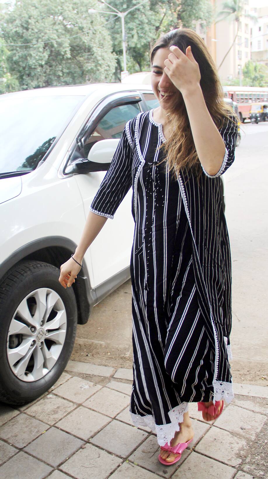 Sara Ali Khan spotted in the city