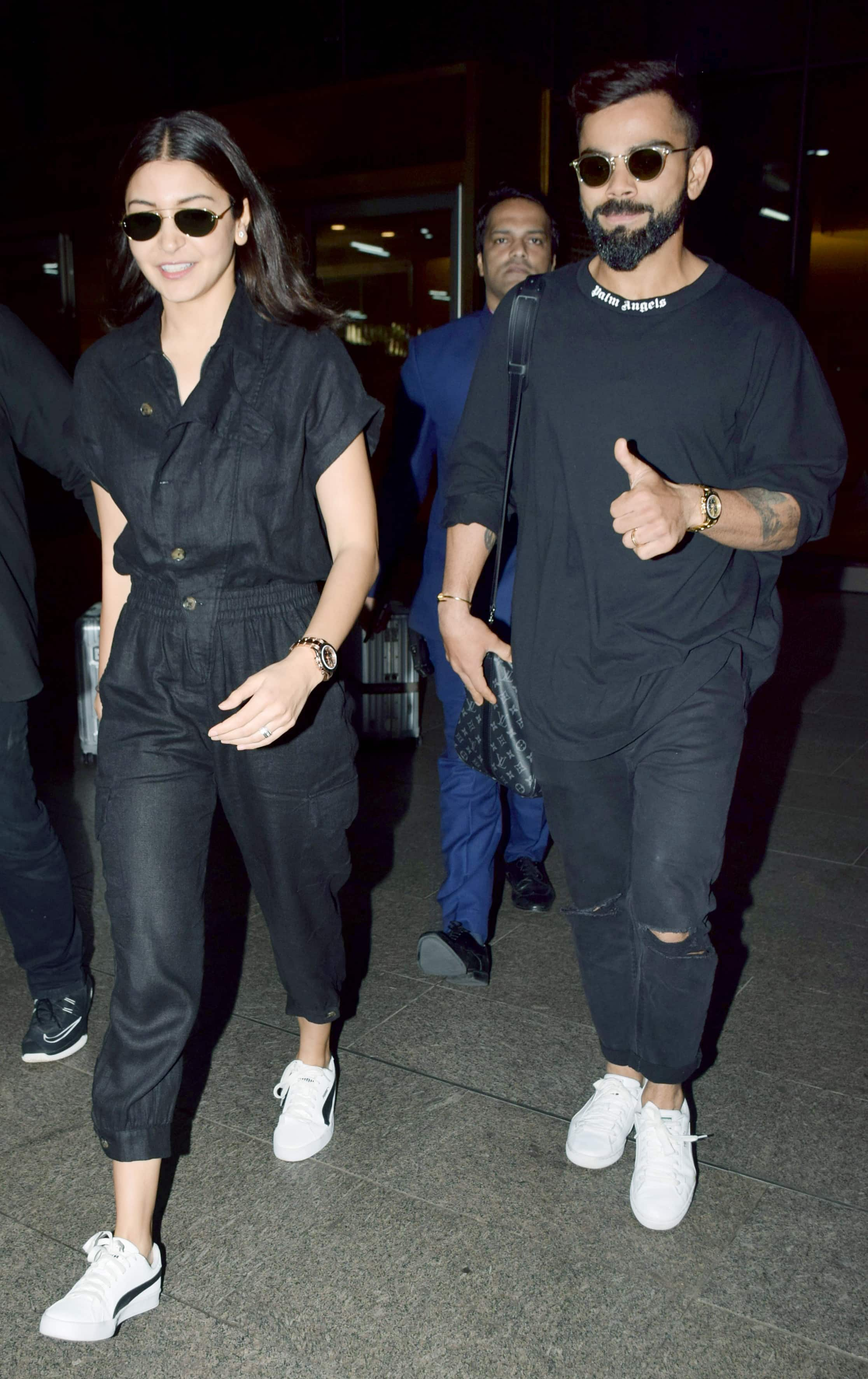 Photo Gallery Anushka  Sharma  Virat Kohli spotted at the 