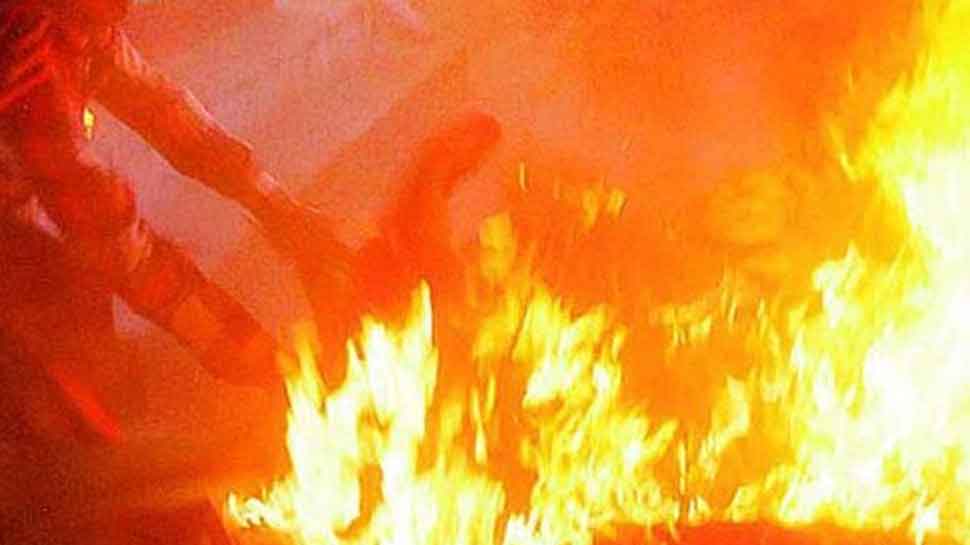 Woman official burnt alive in office near Hyderabad