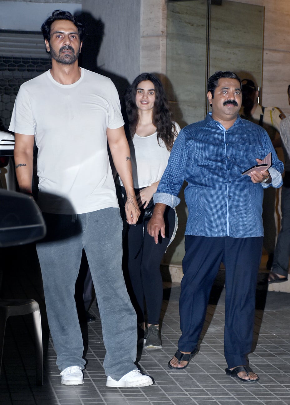 Arjun snapped with girlfriend Gabriella