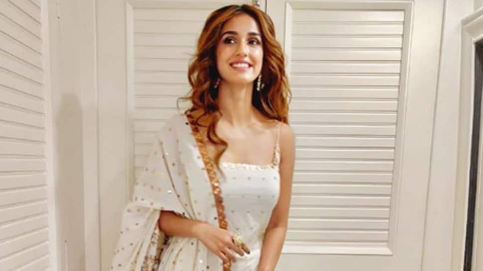 Disha Patani flaunts her desi look for &#039;Radhe&#039; muhurat puja—Pics inside