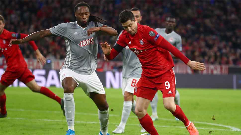 Bayern seal last-16 berth as Lewandowski strikes again