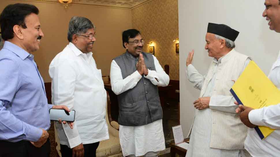 Image result for BJP leaders meet koshyari