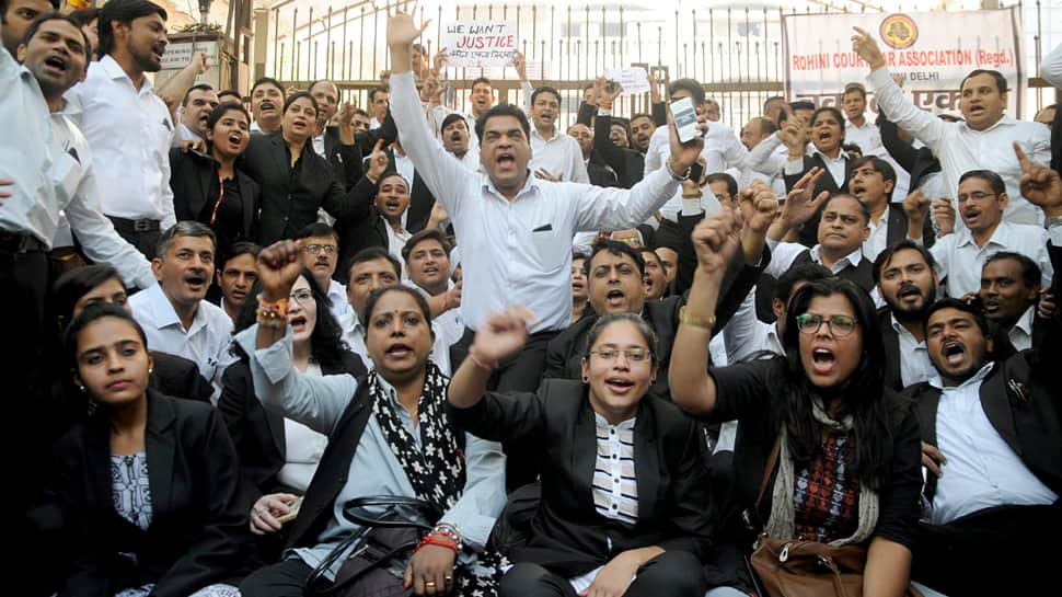 Tis Hazari court clash: Lawyers to continue protest, abstain from work in Delhi district courts