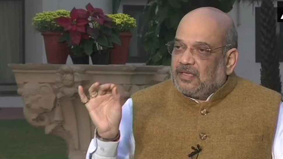 Amit Shah&#039;s challenge to Shiv Sena-NCP-Congress: Approach Maharashtra Governor if you have majority