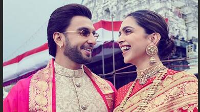 Deepika Padukone and Ranveer Singh share first wedding anniversary pic; thank fans for wishes