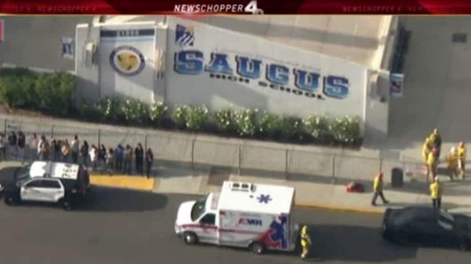 At least five wounded after shooting at California high school