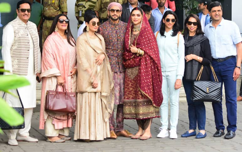 DeepVeer poses with their family 