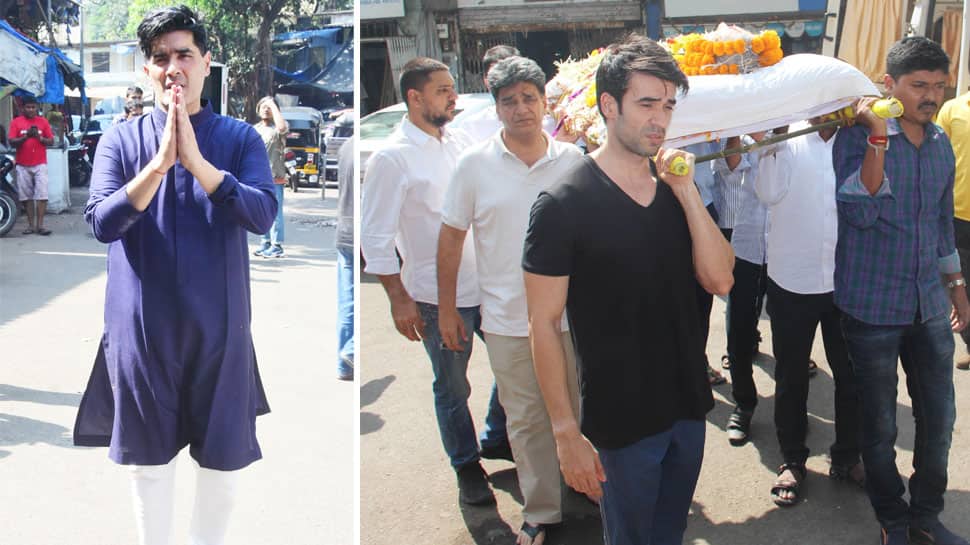 Manish Malhotra&#039;s father no more, Bollywood celebs attend last rites – In Pics