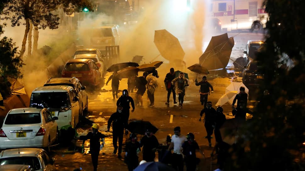 Fears of bloodshed as Hong Kong university standoff enters third day