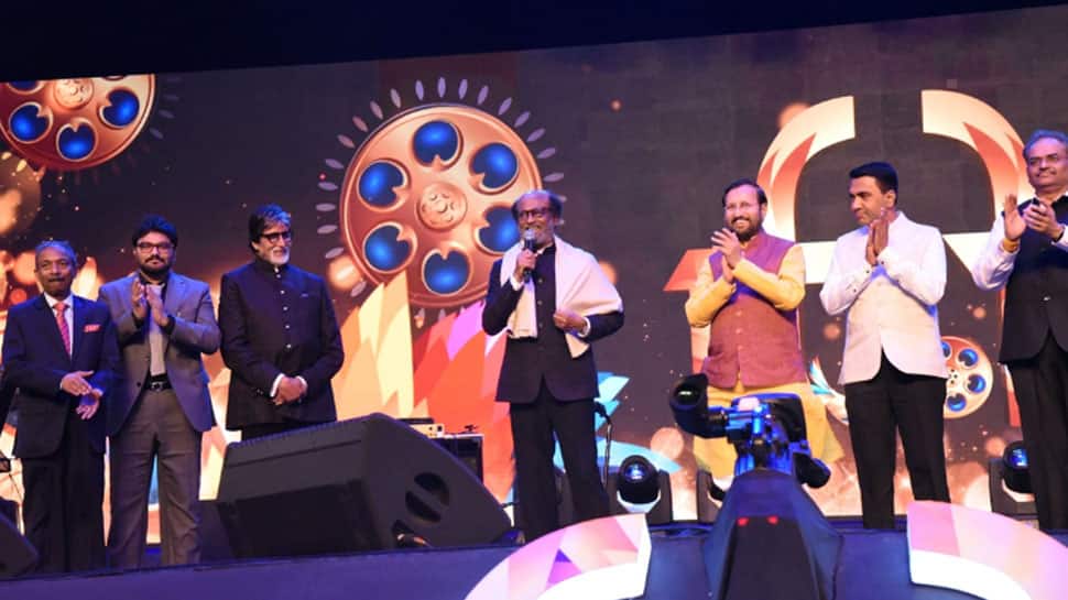 Twitter fans praise Rajinikanth, Amitabh Bachchan as 50th IFFI opens